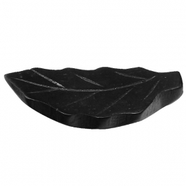 Japanese Leaf Wooden Chopsticks Holder - Black