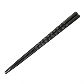 Reusable Chopsticks - Black 24.3cm