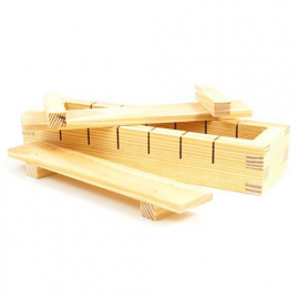 Wooden Sushi Press 18.2x4.2cm
