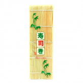 Bamboo Sushi Mat - Sushi Mat Rounded / White 24x24cm