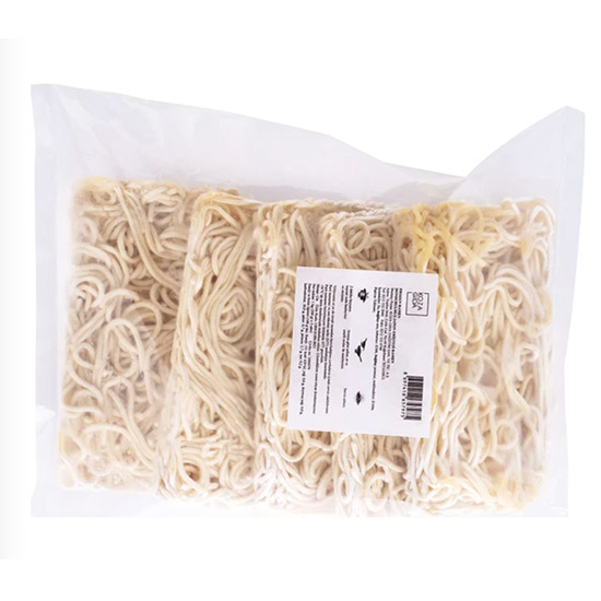 Chefline Asia Frozen Fresh Ramen Noodle 200grx5