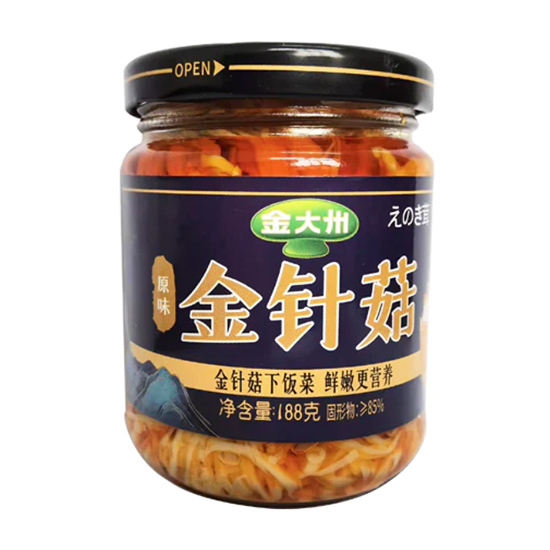 Jindazhou Enoki Mushroom With Sauce 188gr