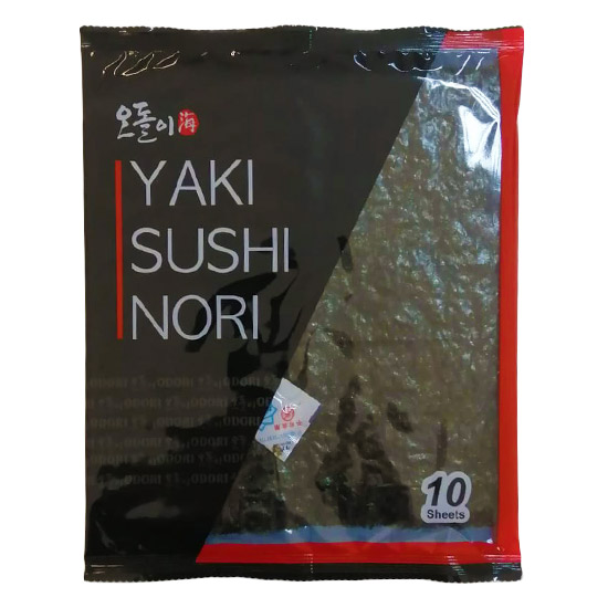 Odori Suşi Yosunu Sushi Yaki Nori 10 yaprak